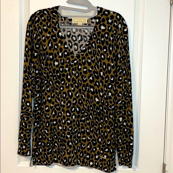 Michael Kors animal print sweater - Picture 1 of 6